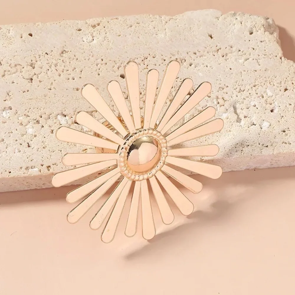 Huge Flower Petals Statement Ring